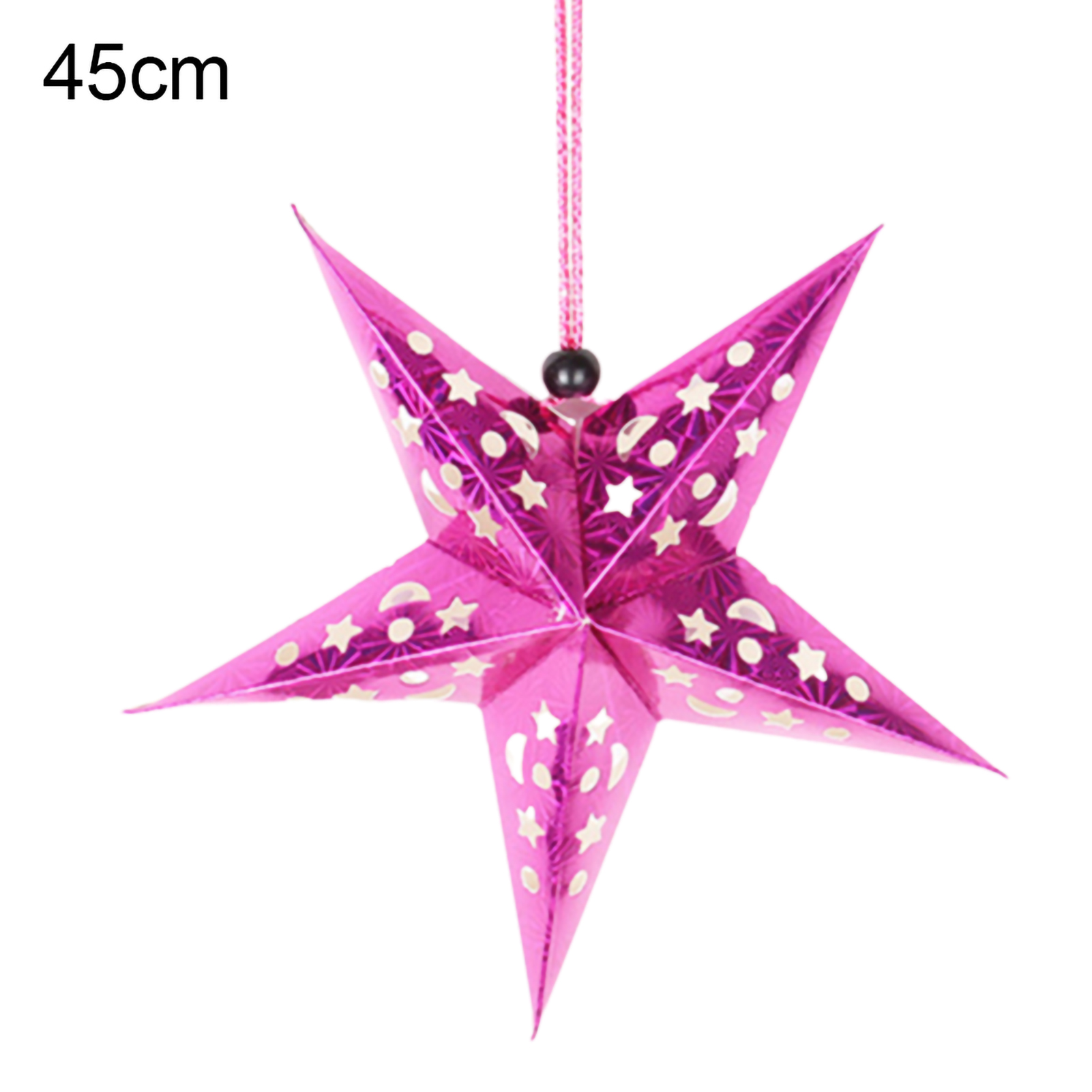 Lampshade Paper 3d Pentagram Lantern Hanging Star Christmas Party